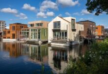 Nhà nổi giúp Hà Lan sống chung với ngập lụt