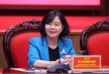 Bà Bùi Thị Minh Hoài trở thành nữ Chủ tịch Mặt trận Tổ quốc đầu tiên Bà Bùi Thị Minh Hoài trở thành nữ Chủ tịch Mặt trận Tổ quốc đầu tiên