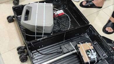 Phát hiện trạm BTS giả đựng trong vali du lịch