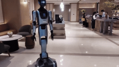 Khách sạn đầu tiên sử dụng ‘nhân viên’ robot hình người