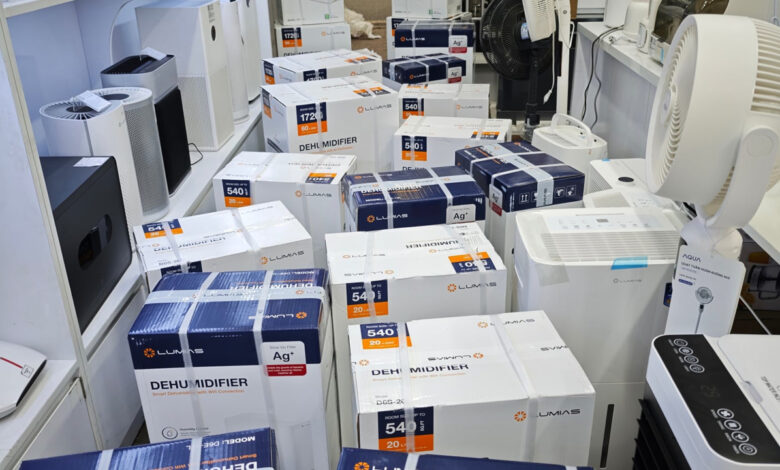 Máy hút ẩm ‘cháy hàng’ trái mùa Máy hút ẩm ‘cháy hàng’ trái mùa