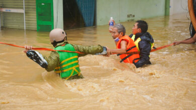 Bản đồ hỗ trợ người dân vùng lũ gửi tọa độ để xin nhận cứu trợ