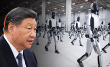 Trung Quốc triển khai robot hình người tới cửa khẩu với Việt Nam