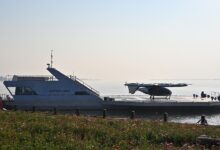 Bãi đáp di động trên mặt nước cho eVTOL