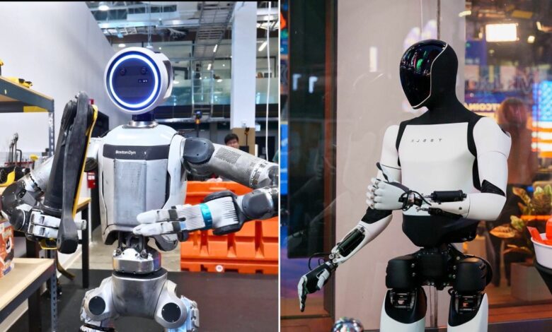 Khác biệt giữa hai robot hình người hàng đầu của Mỹ Khác biệt giữa hai robot hình người hàng đầu của Mỹ