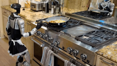 Robot hình người Trung Quốc ‘gây họa’ trong bếp