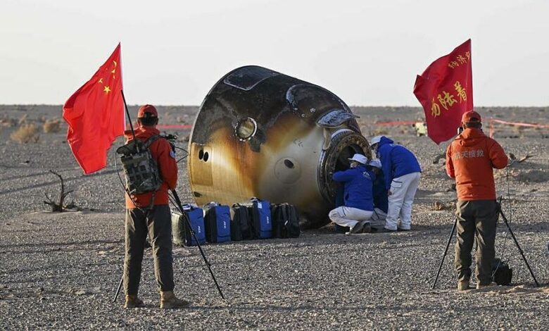 Tàu vũ trụ hỏng của Trung Quốc sẽ tự trở về Trái Đất Tàu vũ trụ hỏng của Trung Quốc sẽ tự trở về Trái Đất