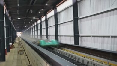 Tàu đệm từ thử nghiệm tăng tốc lên 700 km/h trong hai giây