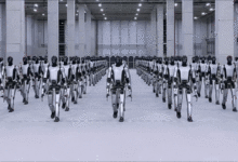 Video đội quân robot hình người Trung Quốc gây tranh cãi