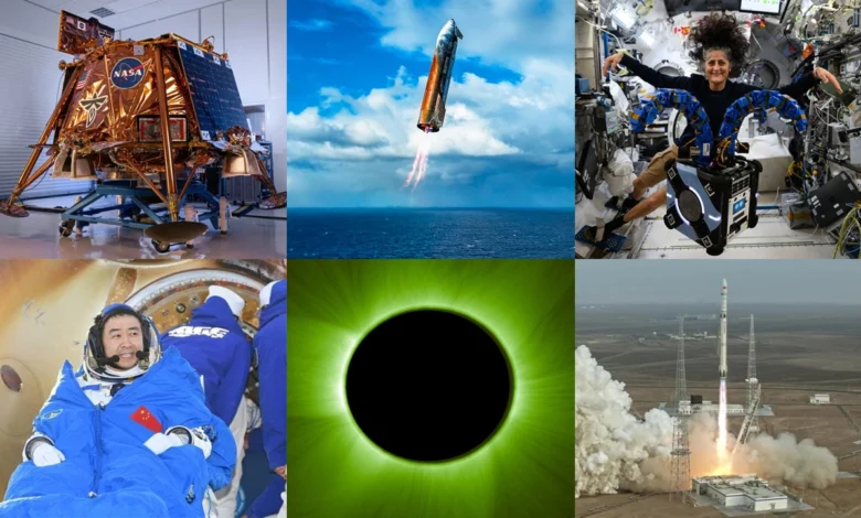 10 sự kiện khoa học vũ trụ nổi bật năm 2025