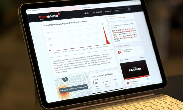 Loạt dịch vụ Internet toàn cầu sập vì Cloudflare gặp sự cố