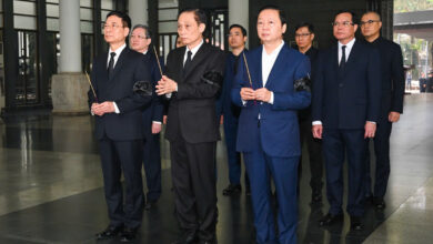 Lãnh đạo Đảng, Nhà nước viếng nguyên Bộ trưởng Khoa học và Công nghệ Chu Tuấn Nhạ