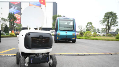 Trình diễn thiết bị công nghệ tại Diễn đàn Quốc gia phát triển doanh nghiệp công nghệ số Việt Nam