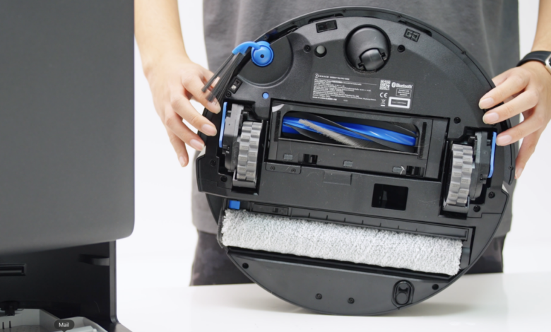 Ecovacs T90 Pro Omni – robot lau con lăn dài 27 cm Ecovacs T90 Pro Omni – robot lau con lăn dài 27 cm