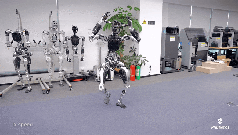 Robot Trung Quốc thực hiện điệu nhảy nhanh và khó