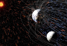 Mặt Trăng hấp thụ khí quyển Trái Đất hàng tỷ năm qua