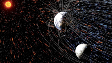 Mặt Trăng hấp thụ khí quyển Trái Đất hàng tỷ năm qua