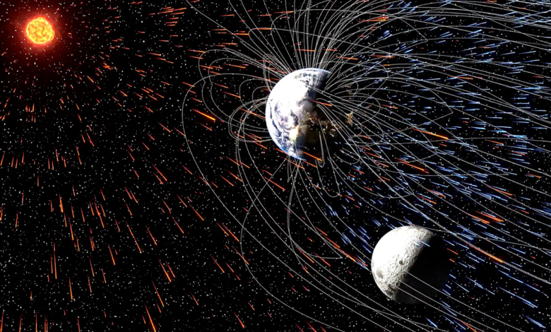 Mặt Trăng hấp thụ khí quyển Trái Đất hàng tỷ năm qua Mặt Trăng hấp thụ khí quyển Trái Đất hàng tỷ năm qua