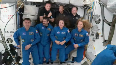 Trạm Vũ trụ Quốc tế đông người trở lại