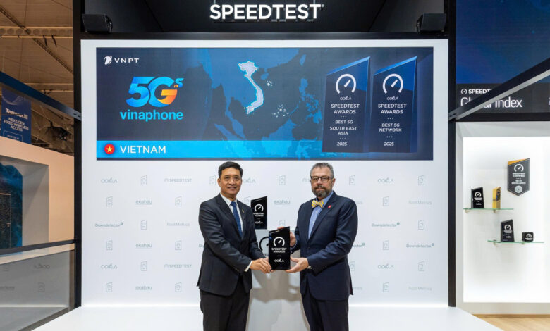 Nhà mạng Việt Nam được công nhận ‘5G tốt nhất Đông Nam Á’