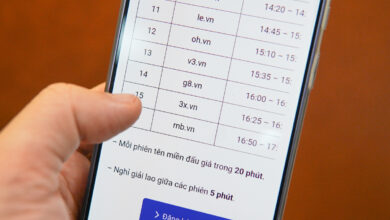 Ba tên miền hai ký tự được đấu giá gần hai tỷ đồng