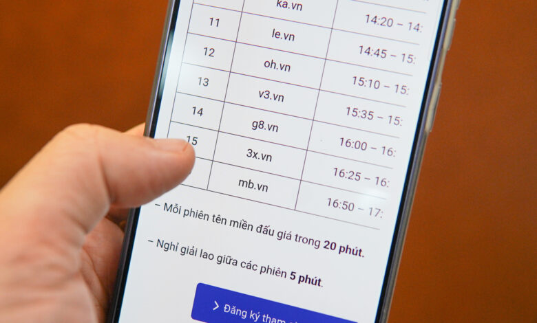 Ba tên miền hai ký tự được đấu giá gần hai tỷ đồng Ba tên miền hai ký tự được đấu giá gần hai tỷ đồng