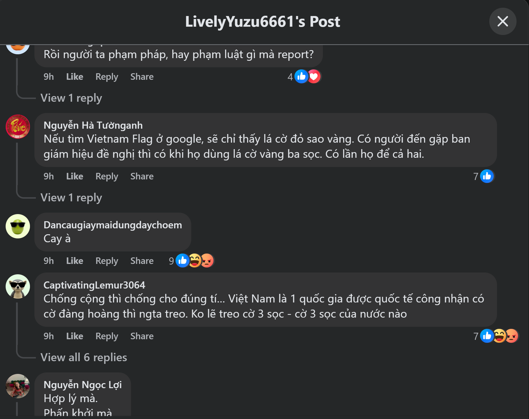 Tại vùng San Jose, Trường trung học Milpitas treo cờ đỏ sao vàng