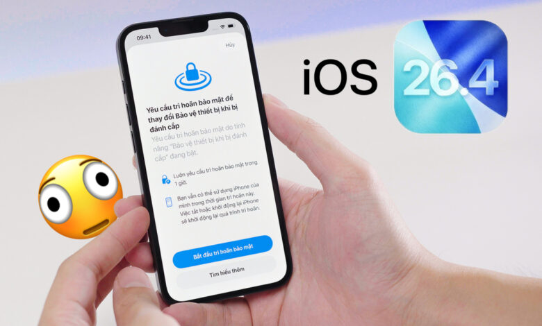 Loạt tính năng mới trên iOS 26.4
