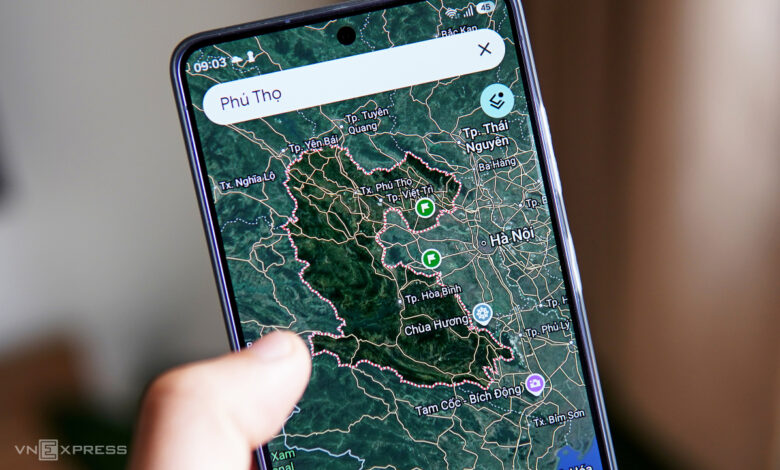 Google Maps bắt đầu cập nhật bản đồ hành chính của Việt Nam