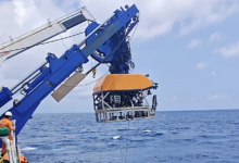 Thiết bị cắt cáp sâu 3.500 mét của Trung Quốc