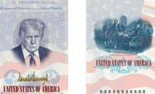 Mỹ phát hành hộ chiếu bản giới hạn in hình Tổng thống Trump