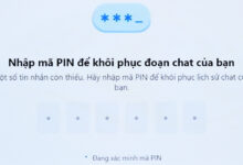 Người dùng Messenger gặp khó khi đồng bộ lịch sử chat