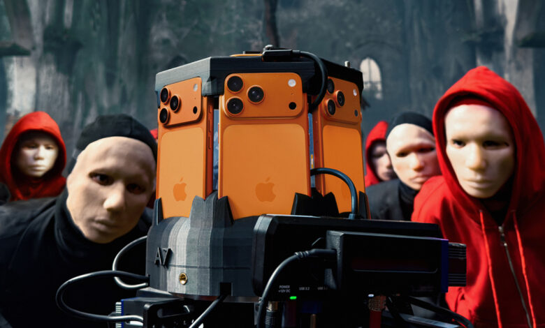 Đạo diễn Việt quay video 360 độ bằng 8 chiếc iPhone 17 Pro Đạo diễn Việt quay video 360 độ bằng 8 chiếc iPhone 17 Pro