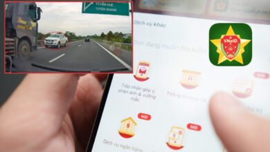 Cách phản ánh vi phạm giao thông qua VNeID