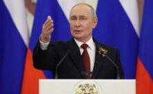 Ông Putin nói cuộc chiến với Ukraine ‘đang tới hồi kết’