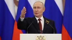 Ông Putin nói cuộc chiến với Ukraine ‘đang tới hồi kết’