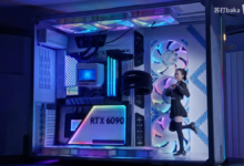 Nữ game thủ tự chế ‘căn phòng CPU’