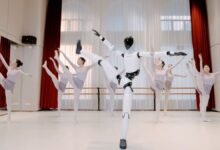 Robot hình người khiêu vũ, múa ballet