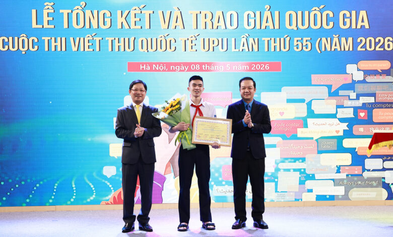 Bức thư gửi robot giành giải nhất Cuộc thi viết thư UPU