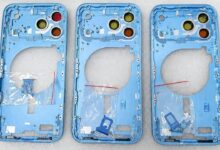 Rò rỉ khung iPhone 18 Pro với ba màu mới