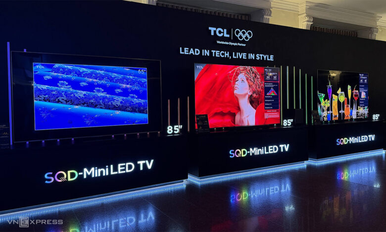 TV cao cấp nổi bật bán tại Việt Nam nửa đầu 2026