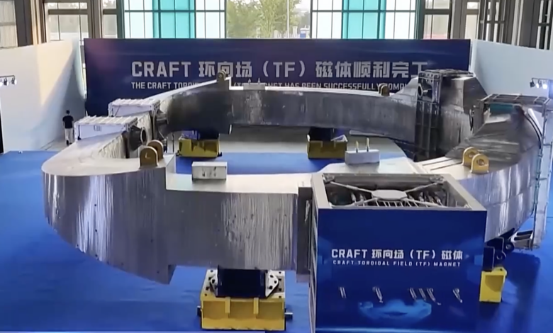 Nam châm siêu dẫn lớn nhất thế giới cho lò nhiệt hạch