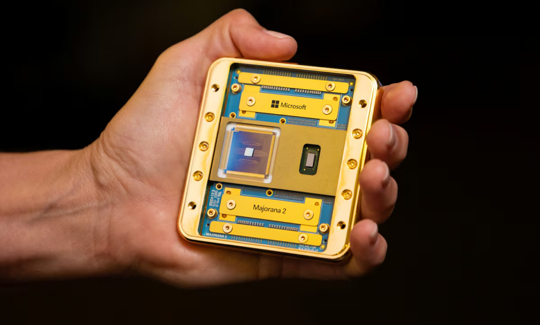 Microsoft ra chip lượng tử mới ‘với sự trợ giúp của AI’