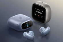 Loạt tai nghe True Wireless tích hợp màn hình hiển thị