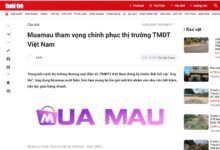 Hàng nghìn người kêu cứu vì liên quan đến sàn thương mại điện tử Muamau