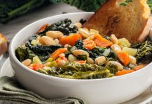 Đậu Trắng Tuscan Kho Với Rau Xanh – Món Ngon Bổ Dưỡng Từ Ẩm Thực Ý