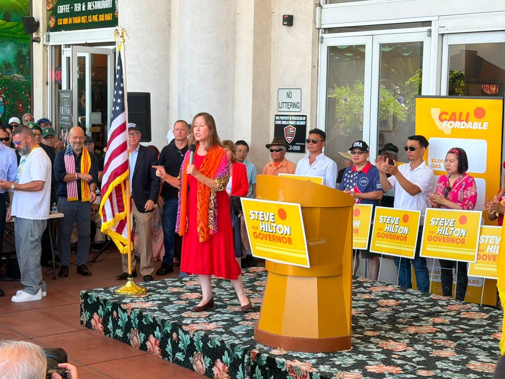 Steve Hilton Gặp Gỡ Cử Tri Tại Little Saigon San Jose