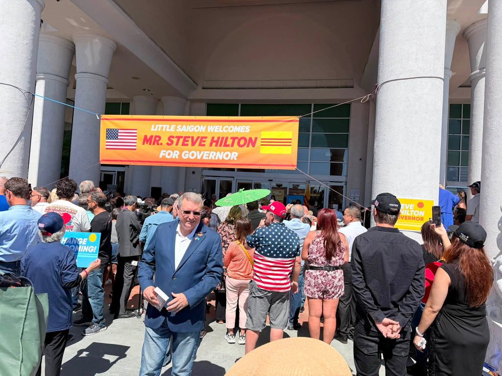 Steve Hilton Gặp Gỡ Cử Tri Tại Little Saigon San Jose