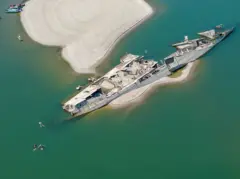 Xác Tàu Chiến Đức Quốc Xã Bị Phát Hiện Nổi Lên Từ Sông Danube Xác Tàu Chiến Đức Quốc Xã Bị Phát Hiện Nổi Lên Từ Sông Danube