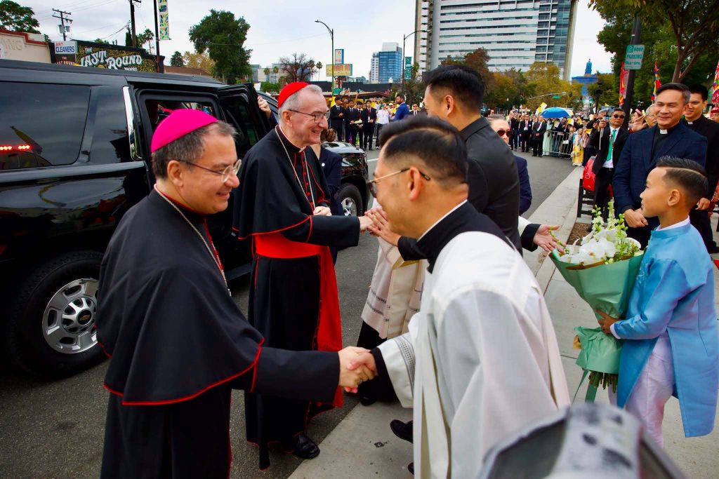 Đức Hồng Y Pietro Parolin thăm Giáo phận San Jose và cử hành Thánh Lễ tại Nhà thờ Đức Mẹ Lavang